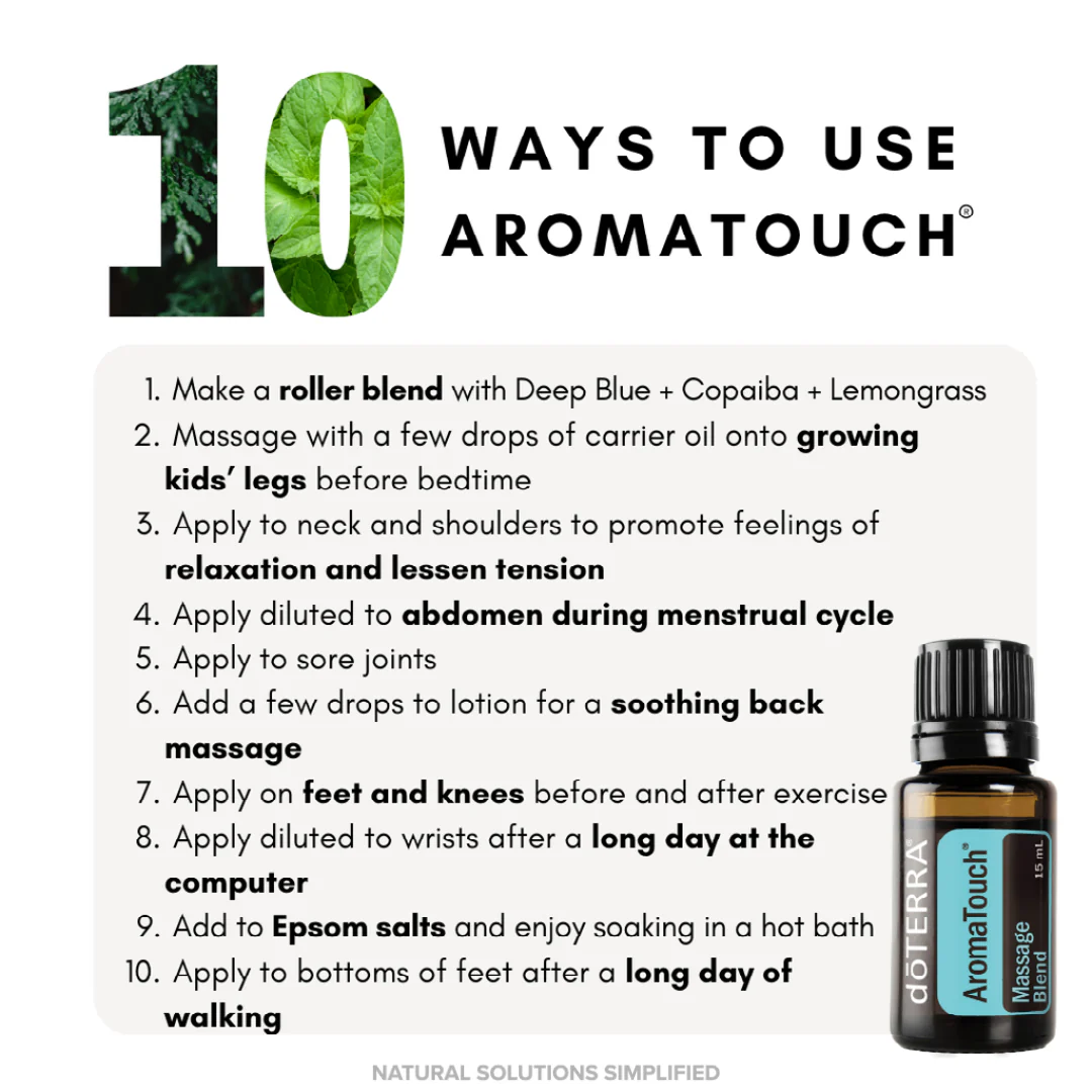 dōTERRA Aromatouch Diffused Enrolment Kit with FREE dōTERRA Membership - Image 6
