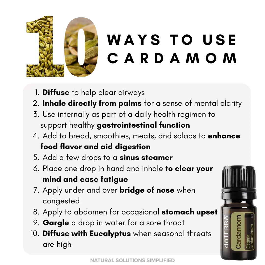 dōTERRA Cardamom Essential Oil - 5ml - Image 2
